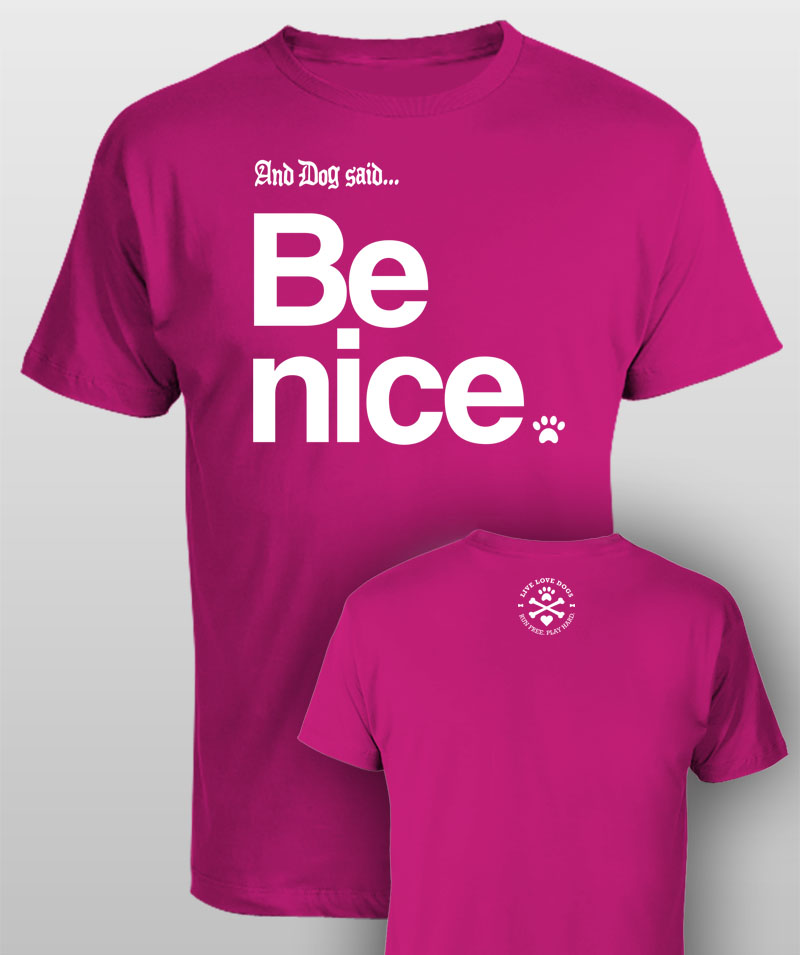 And Dog Said Be Nice - men berry