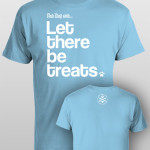 And Dog Said Let there be treats - men ocean blue
