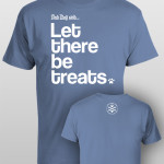 And Dog Said Let there be treats - men steel blue