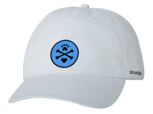 LIVE LOVE DOGS logo cap - white